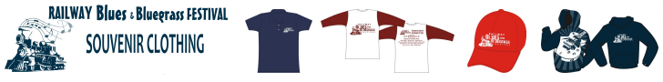 Railway Blues & Bluegrass Festival Souvenirs